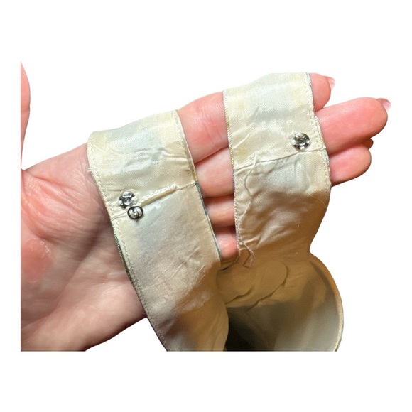 Banana Republic Silk Abstract Floral Dress Blue Green Sz 0P Spring Summer Mini - Picture 6 of 7